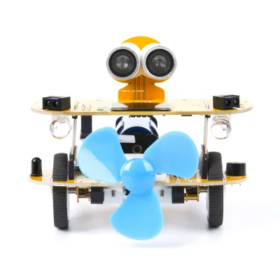 New Soldered CAMEL F.1 Mixly Scratch Programmable WiFi Robot Kit