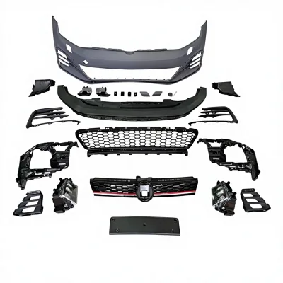 Wholesale Price Car Body Kits Bumpers Assembly Auto Front Bumper Kit for Golf 7.5 GTI