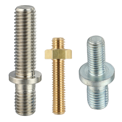 Special CNC Turning Double End Threaded Bolt With Spacer