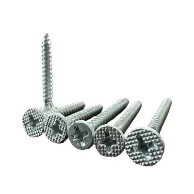 Best-selling Woodworking Self-drilling Screws Zinc-coated Cross-head Self-tapping Screws in Accordance with DIN Standards