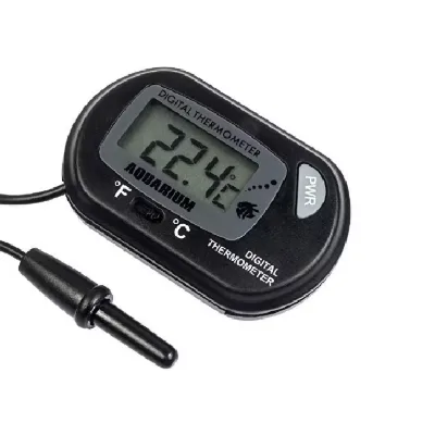 High Precision Digital LCD Aquarium Thermometer with Waterproof Plastic Probe Temperature Controller