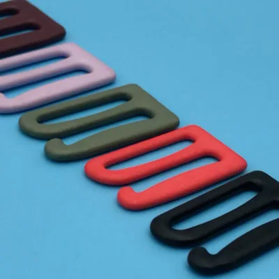 CYG Metal Nylon Coated 6-30MM Bra Strap Adjuster Tri Glide Slider Bra Ring Hook