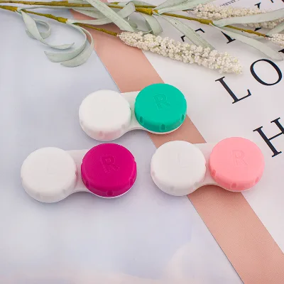 2025 Newest Factory Direct Supply Lovely Contact Lens Glasses Case Plastic Sheet for Glasses Case Glasses Flip Cases