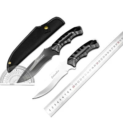 KCH Custom Logo CSGO Karambit Knife Stainless Steel Hardness Portable Self-Defense Fixed Blade Survival Sheath Accessory