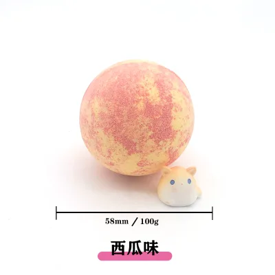 Fruit Scent Aromatherapy Bath Bombs Natural Moisturizing Fizzy Bath Ball Spa Gift Wholesale Private Label