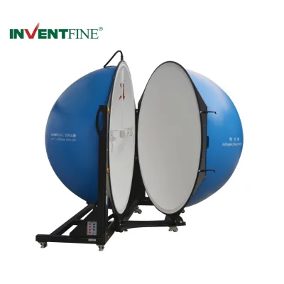 Inventfine Led Light Meter of Lumen,color Temperature,CRI,Spectrum.