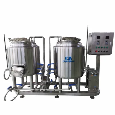 200 Liter Microbrewery Craft Beer Brewing Equipment New ISO Certified Restaurant Farm Home Use Manufacturing Plant