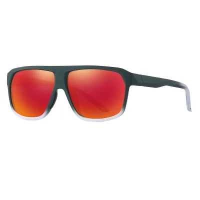 DUBERY WD-S11108 Custom Logo New Outdoor Men's Square TR90 Frame High Quality Polarized UV400 TAC Lenses Sports Fishing