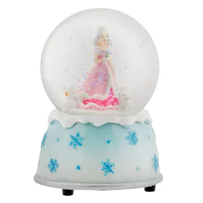 Musical Musical 80MM Water Globe (Winter Princess in the Snow)