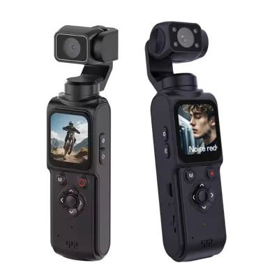 CPT Wireless Gimbal 4K Vlog Camera Wearable Pocket Photography Wifi 18x Zoom Autofocus Vlogging Face Tracking CMOS 170 Wide