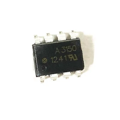 Dianxian 8-Pin IGBT Gate Drive Optocoupler IC HCPL-3150 HCPL-3150-500E DIP-8 Chip for Motor Drives Power Supplies