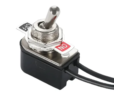 Mini Toggle Rocker Switch With Wire Two-speed Rocker Switch With Guide Line On-off