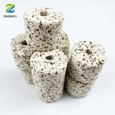 Large-sized Aquatic Filter Media Breathing Ring Fish tank Ceramic Ring Type Filter Keeps Water Quality Good 25mm Size 15Kg/bag