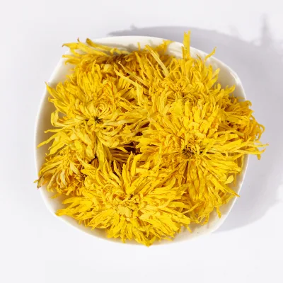 High Quality Hot Selling Chinese Golden Silk Chrysanthemum Tea king of Chrysanthemum Tea Dried Golden Silk Royal Chrysanthemum