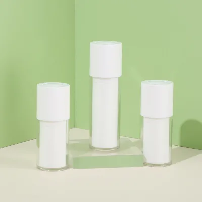 Luxury Cosmetic Packaging Airless Pump Bottle Plastic Lotion Bottle