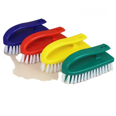 Portable Plastic Thick Scrub Cleaning Brush for Household Laundry Cars Kitchen Washing