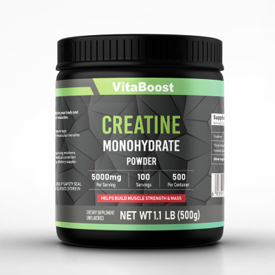 Oem Private Label Sports Nutrition Creatine Powder Creatine Supplement Customized Monohydrate Creatine Powder