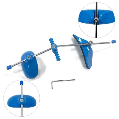 Dental Anterior Traction Device, Orthodontic Face Bow Single Rod Adjustable Traction Mask for Teeth Correction