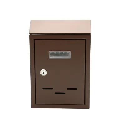 High Quality Bulk Supply Corrosion Resistant Modern Residential Post Box Mailbox Outdoor