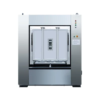Heavy Duty Isolation Washing Machine 100kg - Double Door Design for Contamination Prevention