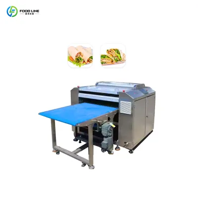Temperature Control Tortilla Bread Making Machine Multi-product Mexican Tortilla Making Machine