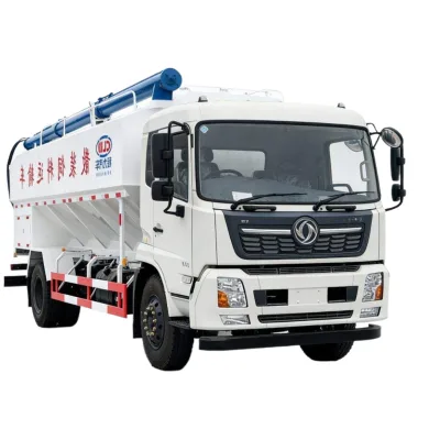 Dongfeng 16 Ton Bulk Feed Truck with 30m3 Hydro Auger New Manual Transmission Euro 5 Emission Standard