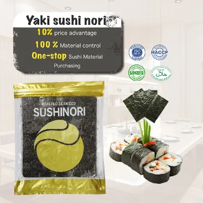 10, 50, 100 Sheets Rice Nori Seaweed Sheets Manufacturer Factory