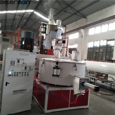 Manufacturing Plant 500/1250L Compound Mixer with Feeding Conveyor