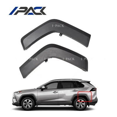 Rear Bumper Wheel Eyebrow for Rav4 2019-2022 Rear Bumper Trim R 75605-YK030 L 75606-YK030