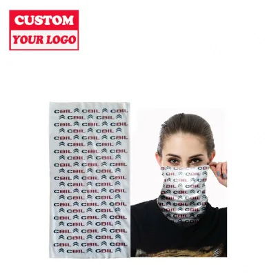 Wholesale Custom Logo Neck Gaitor Uv Fishing Gaiter Seamless Tube Bandana Gaiter Neck Gaiter