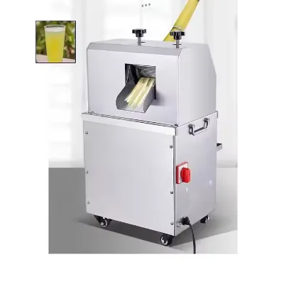 Sugar Cane Juice Squeezer Press Commercial Portable Sugarcane Juice Making Machine 300kg/h Sugar Cane Juicer Mill Maker Machine