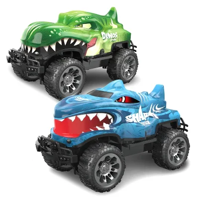 Popular PVC Sharks RC Car Dinosaur Remote Control Car Climbing Car Off-road Vehicle for Kids