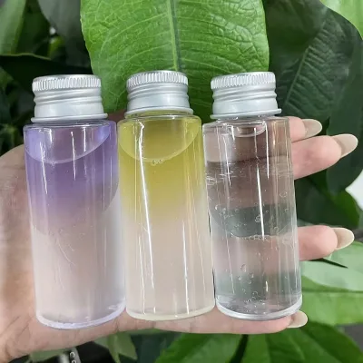 Gentle Cleansing Double Layer Makeup Remover Water Oil Separation Eye Lip Face 3 in 1 Sensitive Skin Friendly