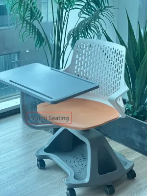 Hongji UAE University Classroom Swivel Chair with Wheels Comfortable Contemporary Design for Student International School
