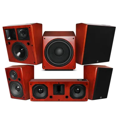 Perfect Creative Wooden 5.1 Wall-mounted Home Theatre Sound Speaker Home Theatre System