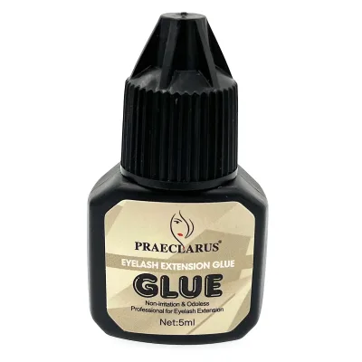 Professional Eyelash Extension Glue - Fast-Drying & Long-Lasting Lash Adhesive for Salon & Home Use Strong Hold