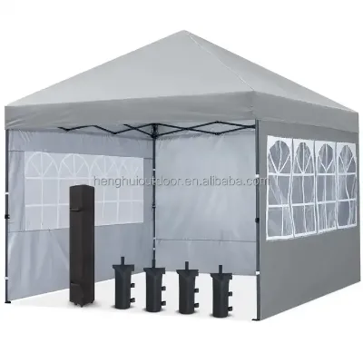 Waterproof Custom 10x10 Canopy Tent with Walls Marquee Tents for Events Heavy Duty 10x10ft Canopy Tent