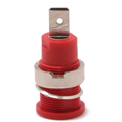 Long Type 4mm Banana Jack Panel Mount, PA Plastic Housing 32A 1000V Banana Socket for Multimeter Speaker Amplifier