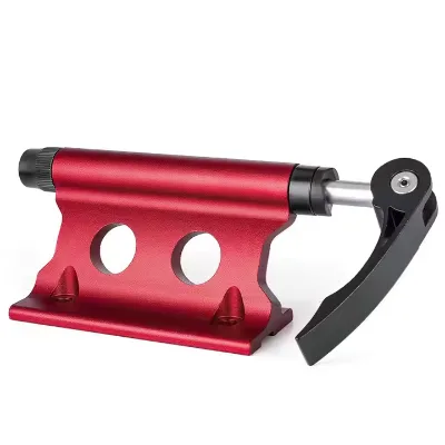 Cycling Accessories Essential: Adjustable Aluminum Fork Clamp with Quick Release Mechanism