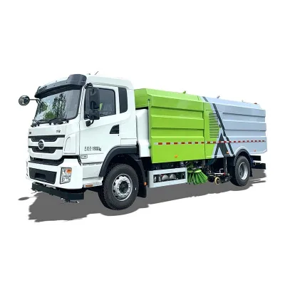 BYD Pure Electric Road Sweeper Truck 9CBM Electric Vacuum Road Washing Cleaning Truck for Sale