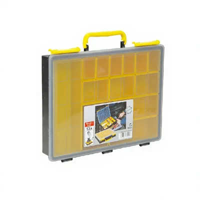 Carry Handle Thickened Plastic Compartment Organizer