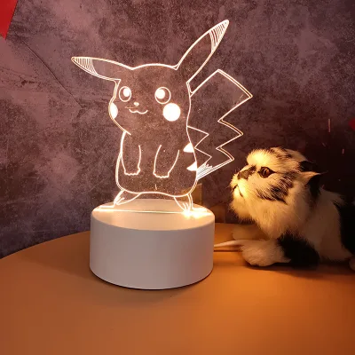 Mini Animal Wooden Kamisama Kiss minecraft Light Baby Night Light Lamp