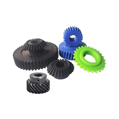 Nylon Gear Chain Wheel Plastic Gear Customized Self-lubricating Straight/helical/wear-resistant Injection Moulded Gear
