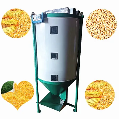 Mini Corn and Wheat Bran Dryer Machine Automation Grain Drying for Maize Rice Bran with Engine and Motor Core Components