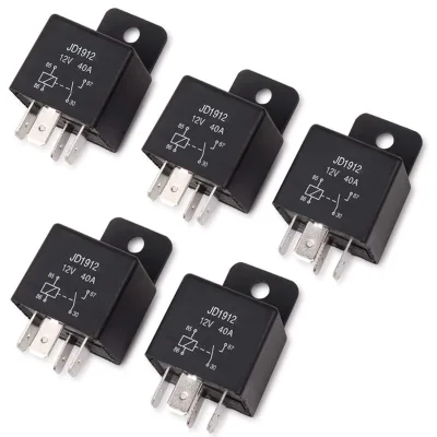 5 Pin 30A Plastic Car Relay Socket Harness Auto Relay