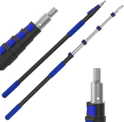 Factory Direct 1.35-10.8M Multi-Size Telescoping Pole -  Universal Tip, for Window Cleaning/Car Washing/Painting/Fruit Picking