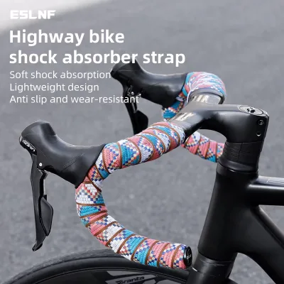 High Elasticity Bicycle Handle Bar Tape Bike Handlebar Tape Cotton Anti-Slip Shock Absorber Cycling Handle Bar Tape