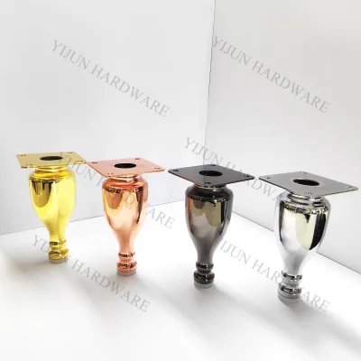 135mm high spinal tube feet bright color sofa feet luxury furniture feet