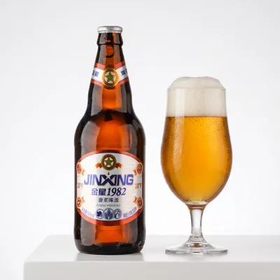 Factory Direct KINGSTAR 1982 Lager Low Alcohol 500ML Aluminum Cans & Bottles 12-Pack Natural Taste Shelf Time 18 Months Hot Sale