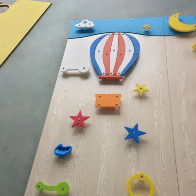 Safe & Durable Wood-PE Activity Wall, Cognitive Game & Physical Exercise Equipment for Kids Indoor Play Area